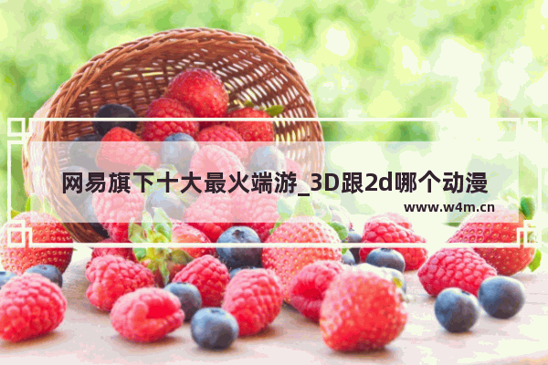 网易旗下十大最火端游_3D跟2d哪个动漫好