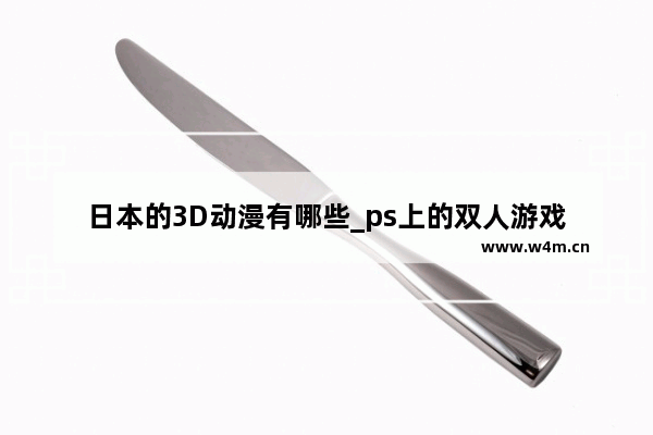 日本的3D动漫有哪些_ps上的双人游戏