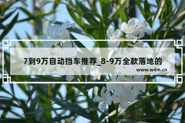 7到9万自动挡车推荐_8-9万全款落地的自动挡合资轿车