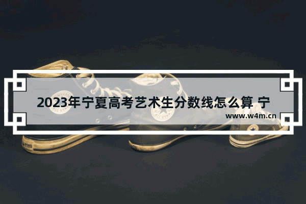 2023年宁夏高考艺术生分数线怎么算 宁夏高考分数线发布会