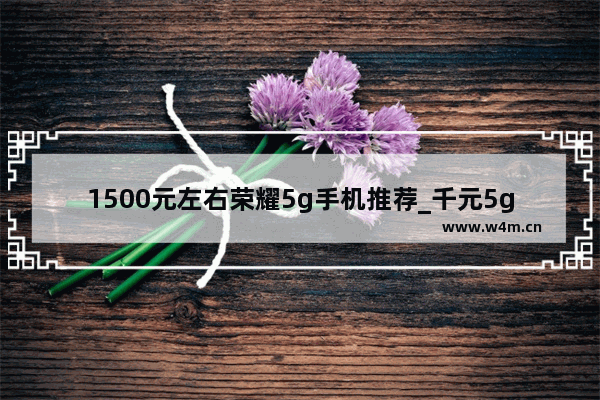 1500元左右荣耀5g手机推荐_千元5g机性价比最高的手机