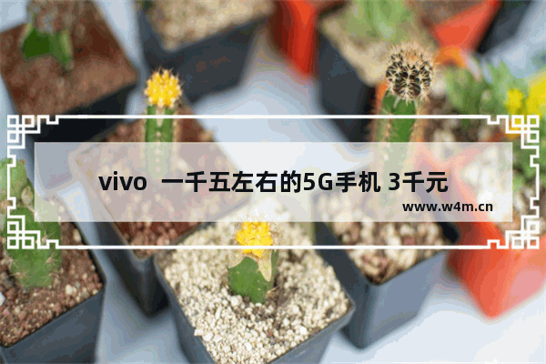 vivo  一千五左右的5G手机 3千元左右手机推荐5g