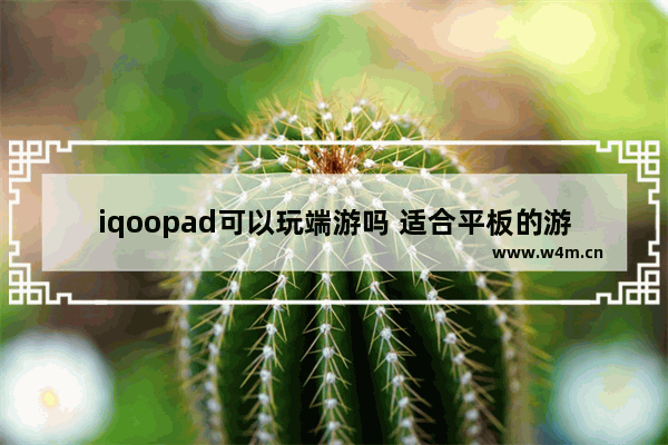 iqoopad可以玩端游吗 适合平板的游戏推荐2020