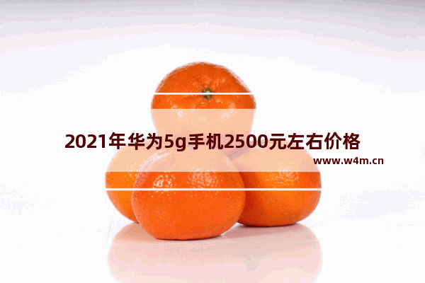 2021年华为5g手机2500元左右价格的哪款手机好 一千元以内5g手机推荐哪款好用