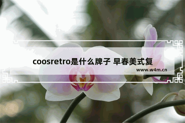 coosretro是什么牌子 早春美式复古穿搭