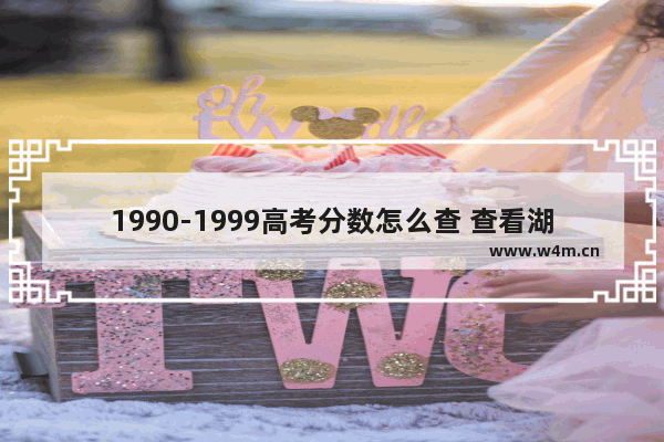 1990-1999高考分数怎么查 查看湖南高考分数线历史表