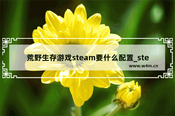 荒野生存游戏steam要什么配置_steam好玩生存主机游戏