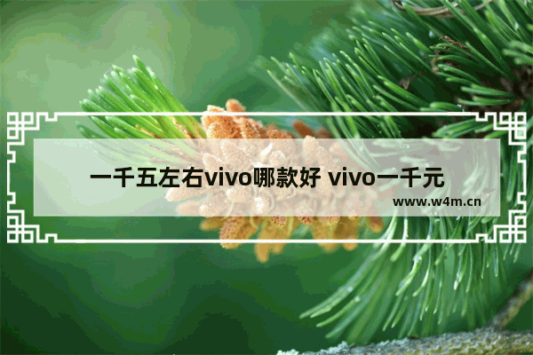 一千五左右vivo哪款好 vivo一千元手机推荐哪款好用又便宜