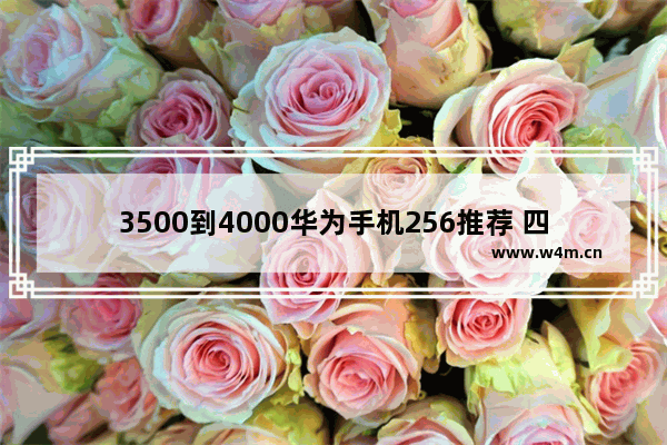 3500到4000华为手机256推荐 四千块钱手机推荐华为