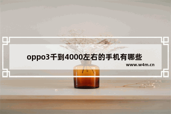 oppo3千到4000左右的手机有哪些 四千块钱以下手机推荐