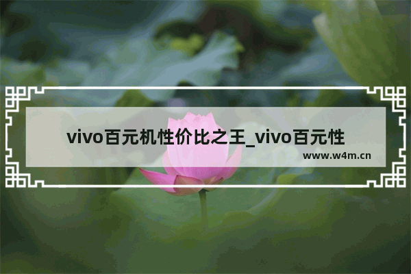 vivo百元机性价比之王_vivo百元性价比最高的二手手机