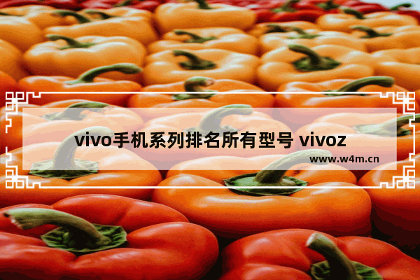 vivo手机系列排名所有型号 vivoz系列手机推荐