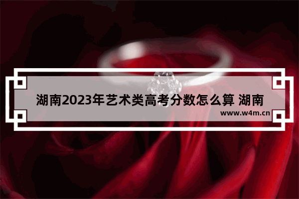 湖南2023年艺术类高考分数怎么算 湖南音乐类高考分数线预测