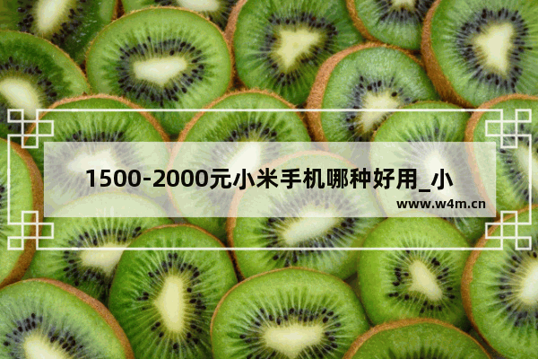 1500-2000元小米手机哪种好用_小米1500左右性价比高的是哪款