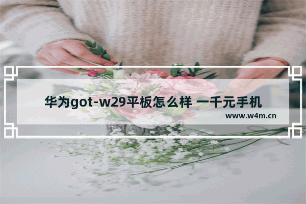 华为got-w29平板怎么样 一千元手机推荐华为平板