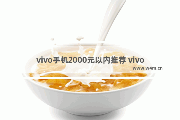 vivo手机2000元以内推荐 vivo手机推荐一千元以下手机型号有哪些