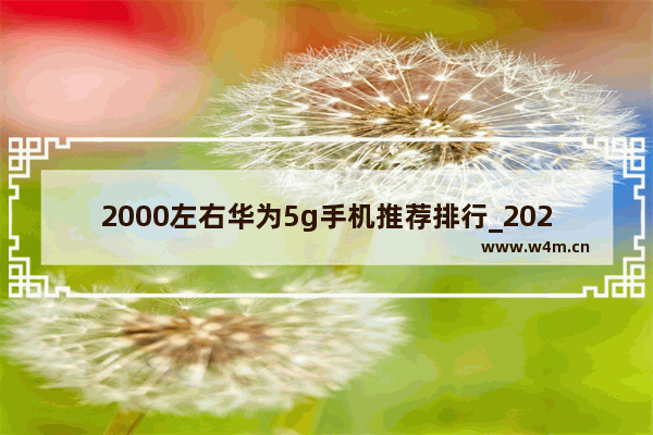 2000左右华为5g手机推荐排行_2021年二千元最强5g手机