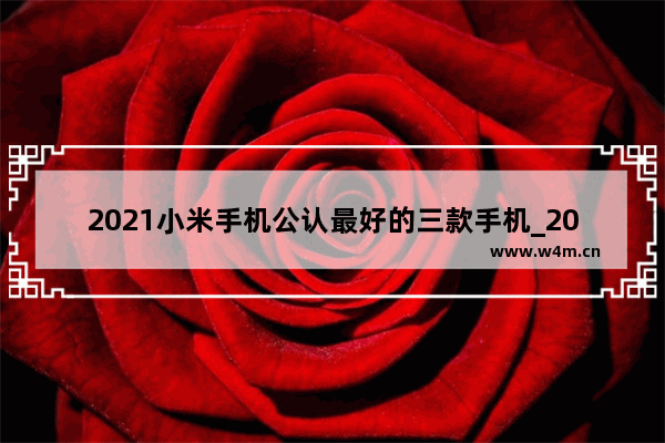 2021小米手机公认最好的三款手机_2022年千元手机值得入手的排行榜