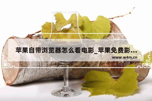 苹果自带浏览器怎么看电影_苹果免费影视app推荐