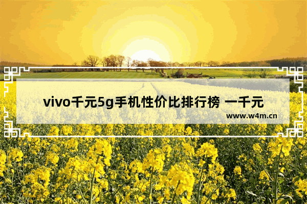 vivo千元5g手机性价比排行榜 一千元以下vivo5g手机推荐