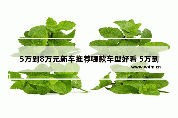 5万到8万元新车推荐哪款车型好看 5万到8万元新车推荐哪款车型好看