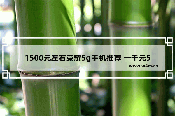 1500元左右荣耀5g手机推荐 一千元5g手机推荐哪款手机