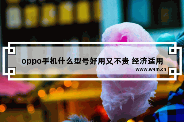 oppo手机什么型号好用又不贵 经济适用型手机推荐