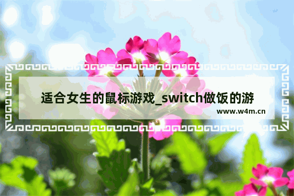 适合女生的鼠标游戏_switch做饭的游戏