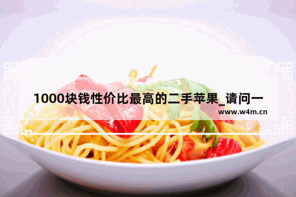 1000块钱性价比最高的二手苹果_请问一下价格在一千左右的手表买什么牌子的好