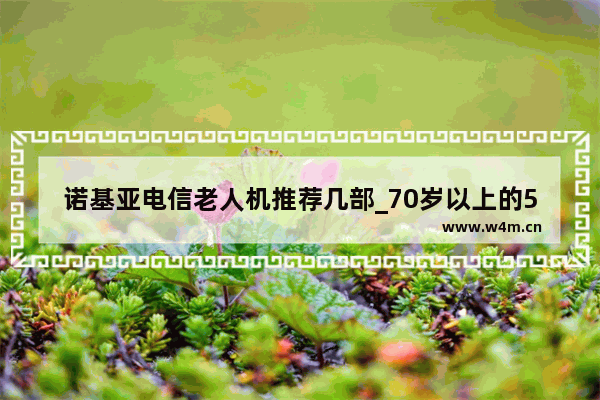 诺基亚电信老人机推荐几部_70岁以上的5g手机推荐