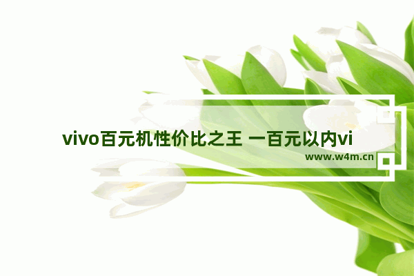 vivo百元机性价比之王 一百元以内vivo手机推荐性价比高一点