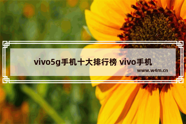 vivo5g手机十大排行榜 vivo手机推荐排行榜最新款