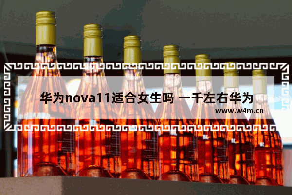 华为nova11适合女生吗 一千左右华为手机推荐女生用哪款