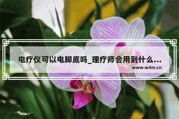 电疗仪可以电脚底吗_理疗师会用到什么仪器