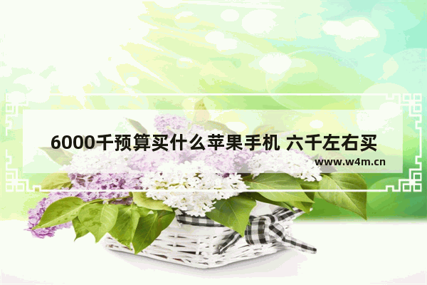 6000千预算买什么苹果手机 六千左右买苹果手机推荐