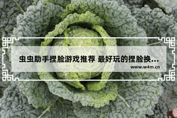 虫虫助手捏脸游戏推荐 最好玩的捏脸换装游戏推荐