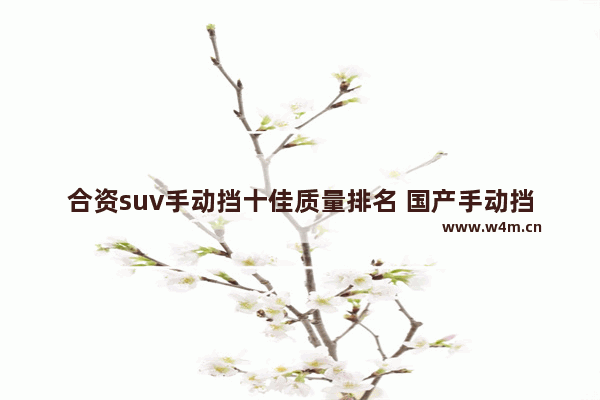 合资suv手动挡十佳质量排名 国产手动挡新车推荐哪款车