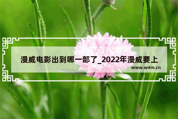 漫威电影出到哪一部了_2022年漫威要上映的电影有哪些