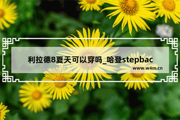 利拉德8夏天可以穿吗_哈登stepback夏天可以穿吗