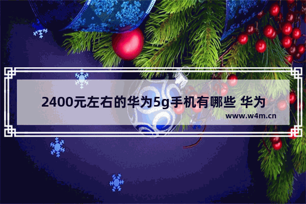 2400元左右的华为5g手机有哪些 华为手机5g手机推荐价格