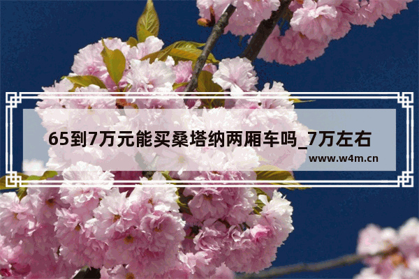 65到7万元能买桑塔纳两厢车吗_7万左右十款自动挡车