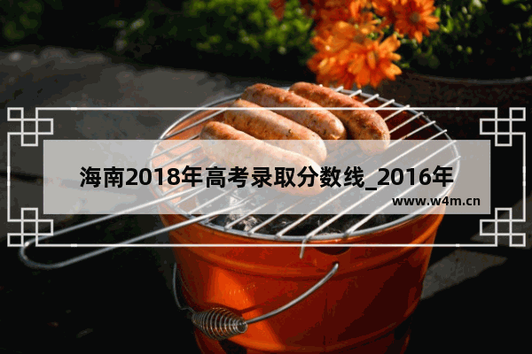 海南2018年高考录取分数线_2016年海南高考录取分数线