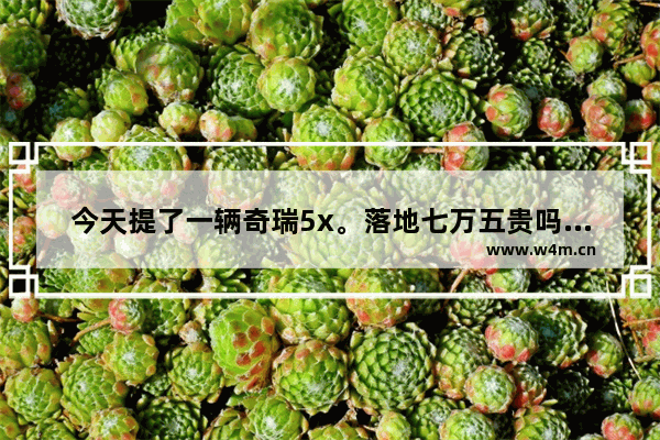 今天提了一辆奇瑞5x。落地七万五贵吗手动时尚型_奇瑞arrizo5自动挡汽车怎么样