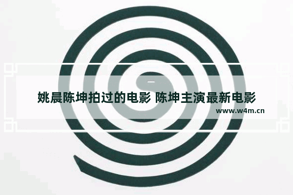 姚晨陈坤拍过的电影 陈坤主演最新电影