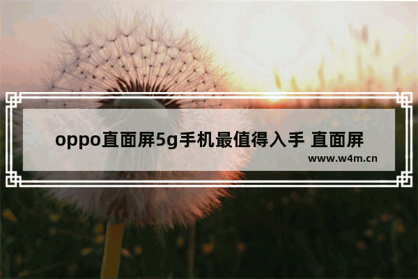 oppo直面屏5g手机最值得入手 直面屏5g旗舰手机推荐哪款