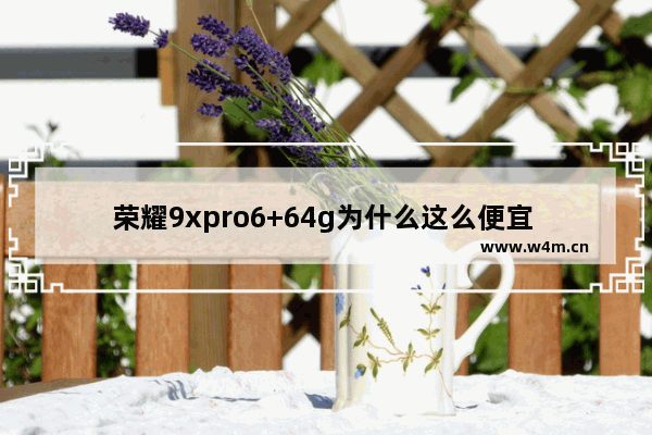 荣耀9xpro6+64g为什么这么便宜 荣耀低价手机推荐哪款