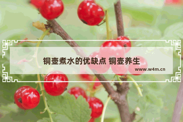 铜壶煮水的优缺点 铜壶养生