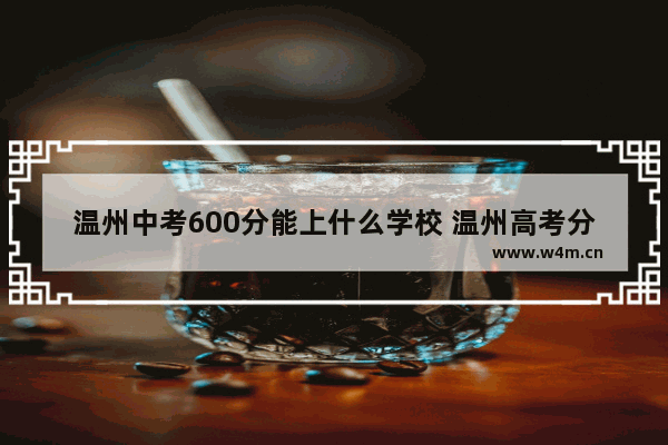 温州中考600分能上什么学校 温州高考分数线排名学校