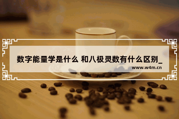 数字能量学是什么 和八极灵数有什么区别_生命能量养生仪器使人用说明