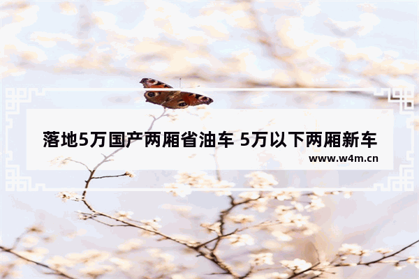 落地5万国产两厢省油车 5万以下两厢新车推荐一下车型有哪些